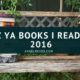 OZ YA Books I Read in 2016