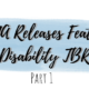 2019 YA Releases Featuring Disability TBR | Part 1