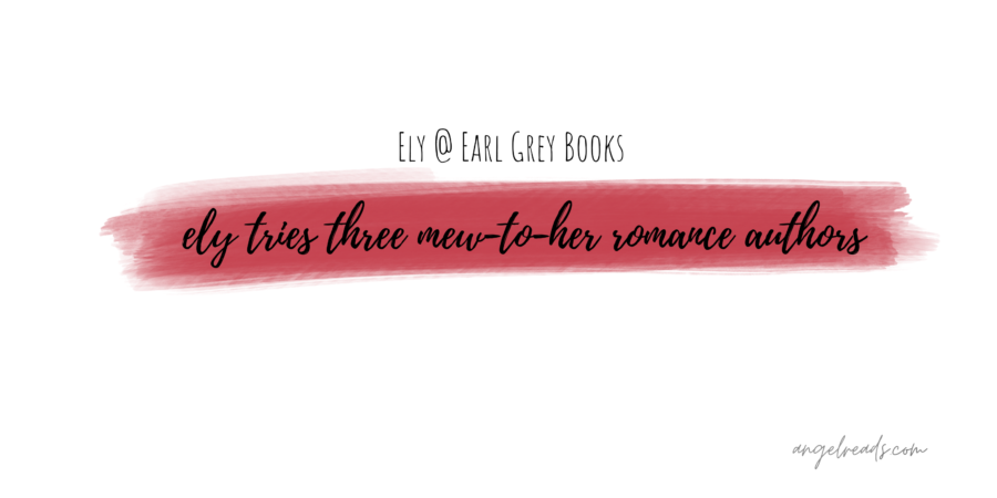 I Tried Three New-To-Me Romance Authors