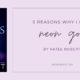 5 Reasons Why I Love Neon Gods by Katee Robert