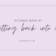 Getting Back Into Reading | October Wrap Up